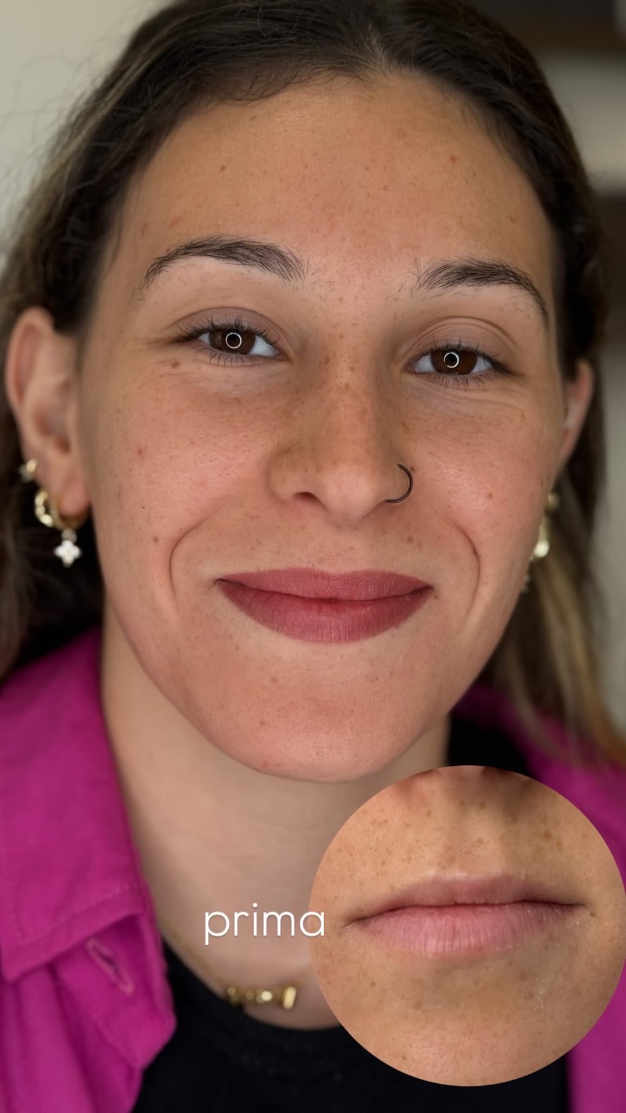 Lip blush PMU labbra — lavoro 1
