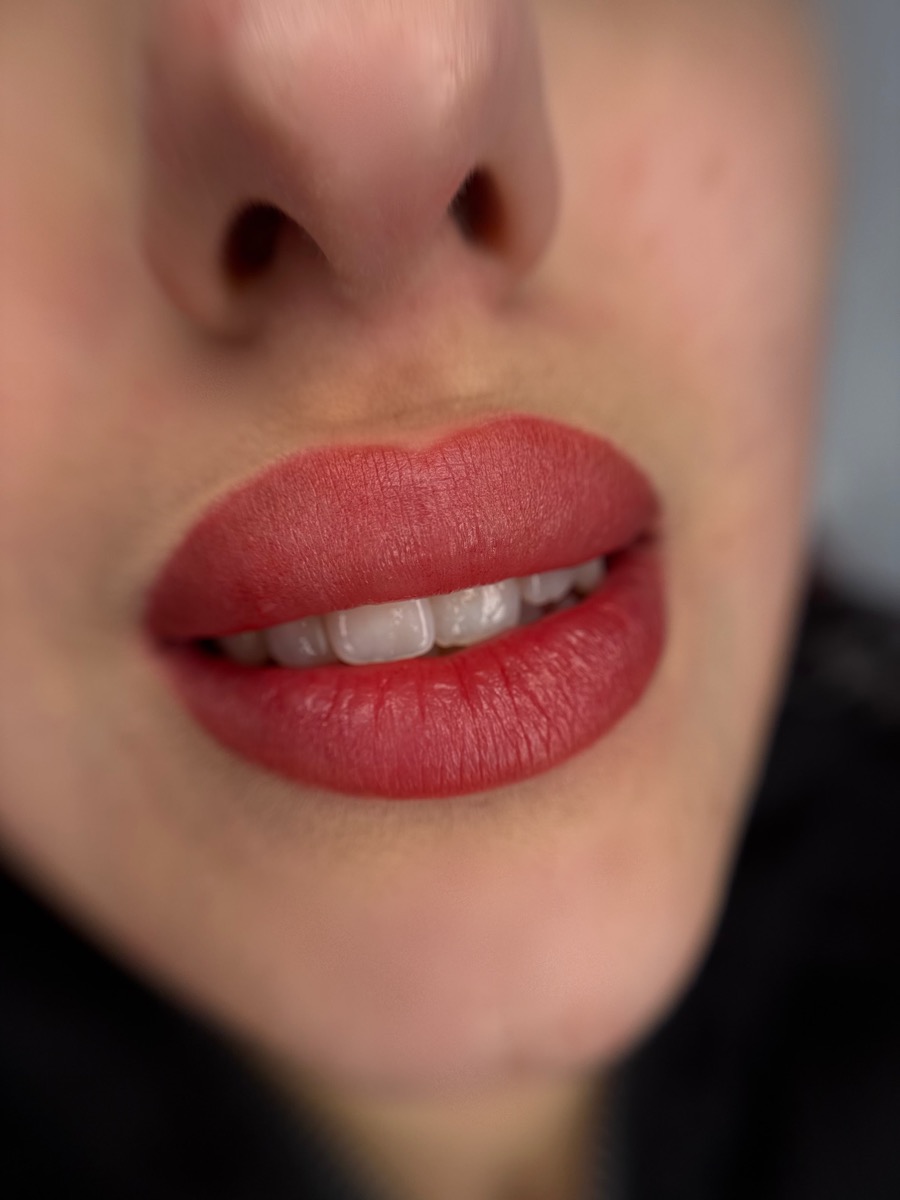 Lip blush PMU labbra — lavoro 2